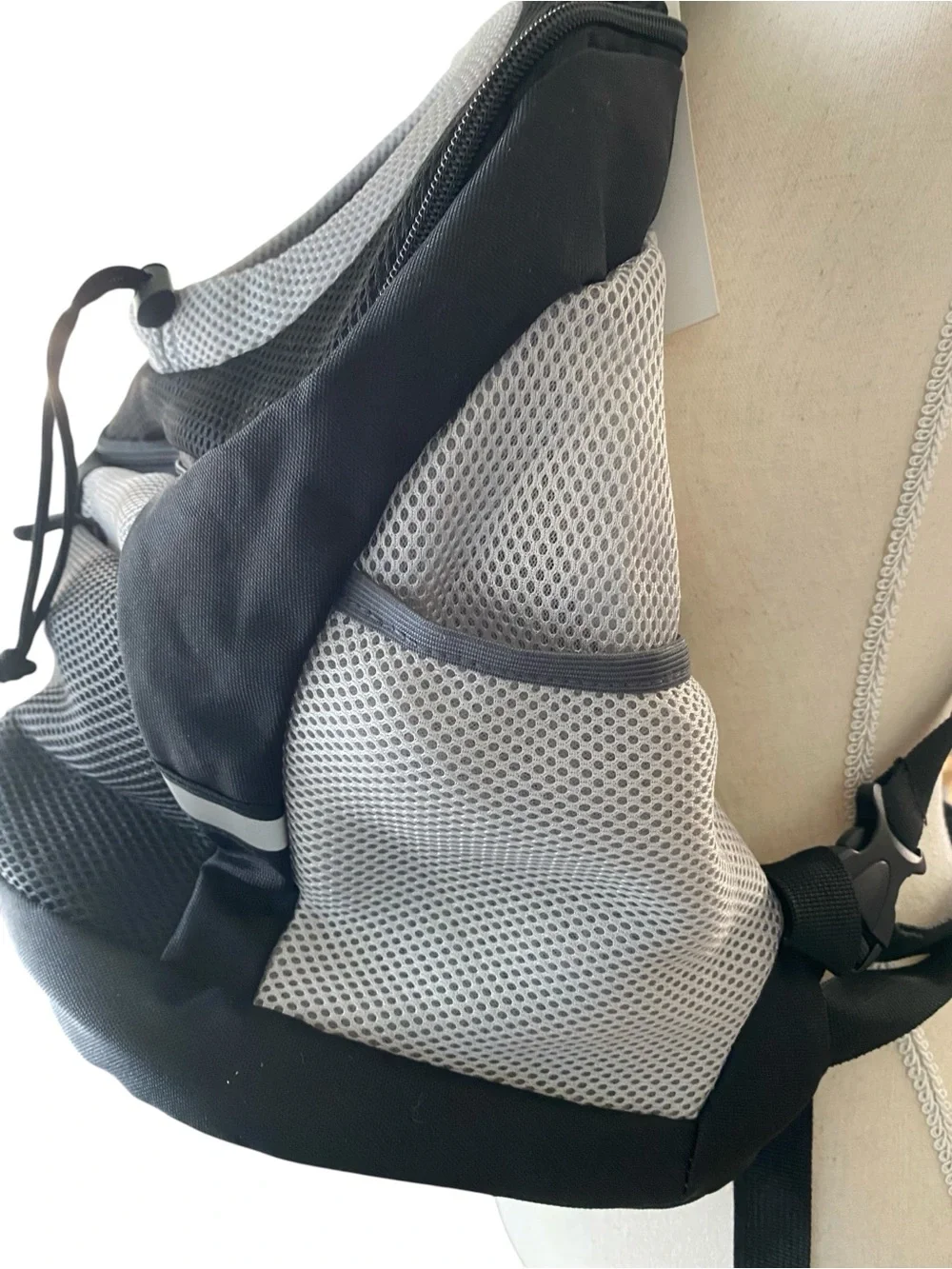 SMONT  Black Pet Backpack Carrier  NWT